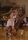Chesterton's Brooke Gardner tries to work through