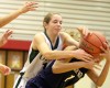 Whiting's Lauren Markovich, Bishop Noll's Asya Hobbs