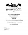 Canceled - Homewood Plan Commission