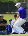 Johnson has 1st-round lead at Colonial after 64
