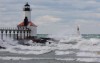 Officials brace for high wind, waves