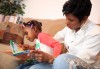 Some region parents prefer real books to tech devices for youngsters