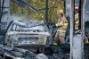 Fire destroys Union Township pole barn