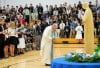 Eucharistic ministers participate in all-school Mass
