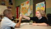 Students learning at the Charter School of the Dunes School