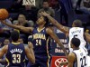 Marreese Speights, Paul George, Danny Granger, Rudy Gay