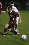 Chesterton's Kody Lobsiger and Hobart's Trey Paradise