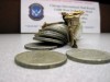 Customs officers seize fake coins