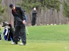 Chesterton's Jonathan Gross putts on No. 10 Saturday