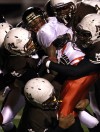 Hales Franciscan at Mount Carmel football game
