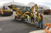 Crews repave street in Valparaiso