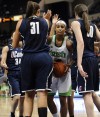 UConn beats Notre Dame 83-65 to reach NCAA final