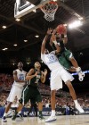 Barnes scores 5 in OT as UNC beats Ohio 73-65