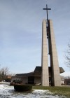 Winds destroy landmark Munster cross