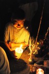 Family of dead woman honor her at vigil
