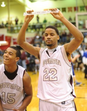 Bowman stamps return ticket to 2A state finals