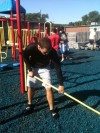 Calumet gridders rehab Head Start playground