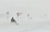 Area expected to be bombarded by blizzard