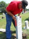 Headstone of Gettysburg survivor replaced on anniversary of battle