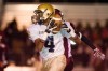 Bishop Noll at Winamac football game