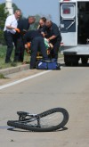 Bicyclist injured