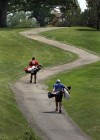 Area golfers overcome cool, damp day at invitational
