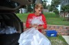Hebron students buy a pig to aid food pantry