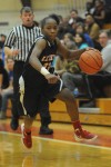 East Chicago junior guard Denita Brown