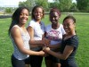 West Side's 400-meter relay team