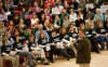 Bennett packs house at Hebron High