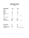 Valparaiso police release '12 crime, crash statistics