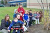Lincoln preschoolers plant tulips