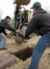 Burial site renewed 