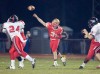 Andrean quarterback Matt DeSomer throws