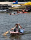Cedar Lake cardboard boat race crews think out of box