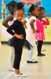 Instructor dances with the stars  