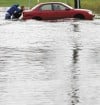 Steady downpour floods region  