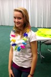 Crete tweens go Hawaii at library luau