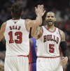 Deng, Noah lead Bulls past Pistons