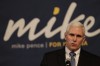 Pence sworn in as Indiana's 50th governor