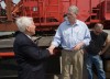 Lugar visits Port of Indiana