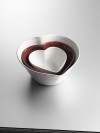 Highgate "heart-shape" Mixing Bowls by Simon Pearce