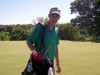 JIM PETERS: Bertalan brushing elbows with golf greats