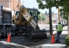 Broad St roadwork in Griffith