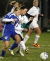 Valparaiso's Andrea Violanti and Lake Central's Sarah Triveline