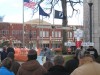 Anit-abortion group holds vigil in front of Porter County Courthouse