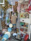 Old Town Square Antique Mall Yesteryear Kitchen Window Display