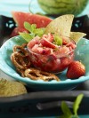 Watermelon Strawberry Mint Salsa