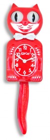Rose Float Limited Edition Kit-Cat Clock