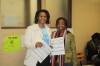 High school seniors cast their ballots in Gary